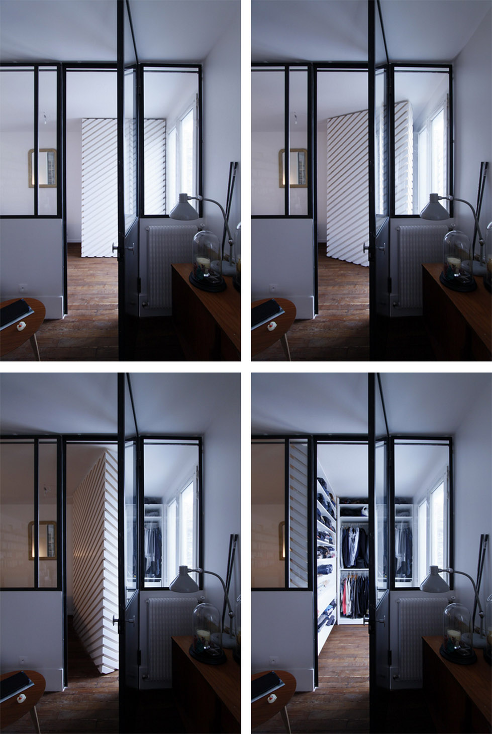 超小公寓里面的“步入式”衣柜 (3)
